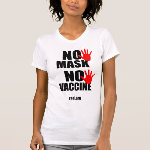 Pas de Masque Pas de Vaccin - T-shirt Femme Versio