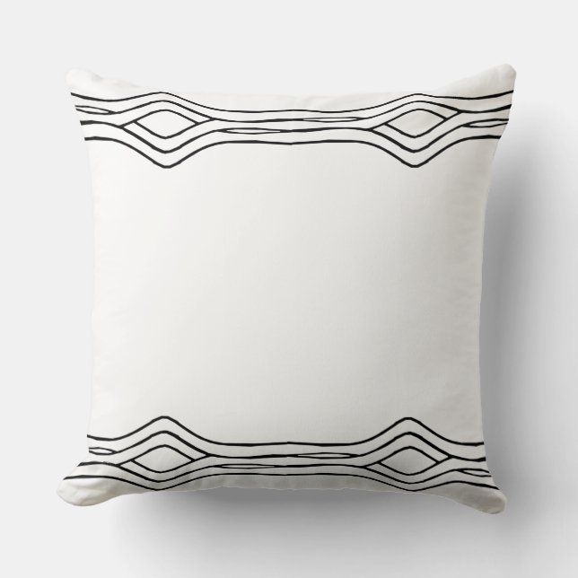Pas de noeuds Coussin de Lumbar Tribal (Recto)