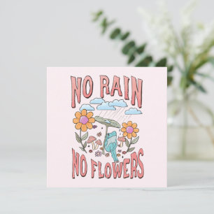 Pas de pluie Pas de fleur - Floral Inspirationnel