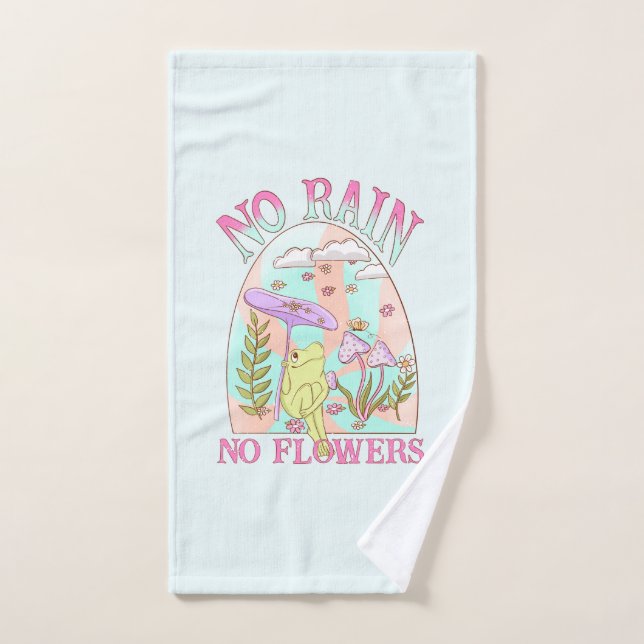 Pas de pluie, pas de fleurs | Inspirer Floral & Ch (Serviette à main)