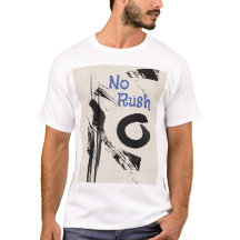 Pas de Slogan Abstrait T-Shirt Rush Personnaliser