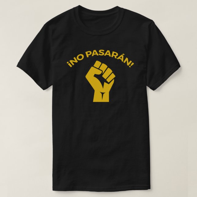 Pas de T-shirt classique pasaran (Design devant)