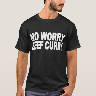 Pas de T-shirt Curry de boeuf