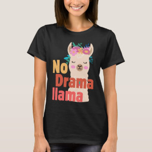 pas de t-shirt dramatique llama