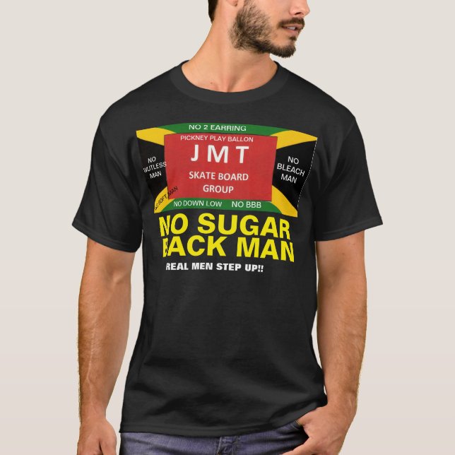PAS DE T-shirt HOMME SUCRE DE RETOUR (Devant)