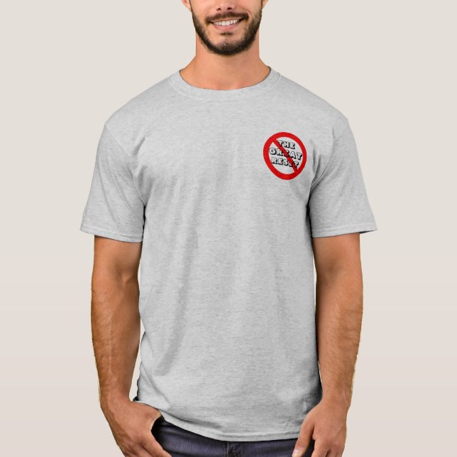 Pas de T-shirt réinitialisé (Devant)