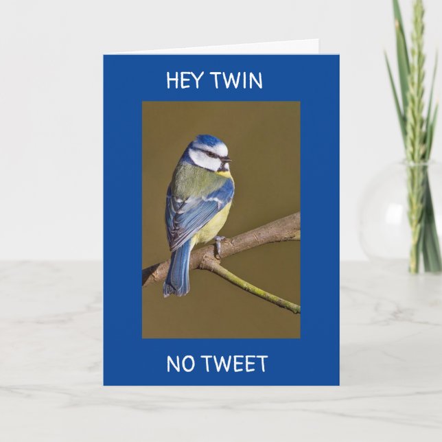 PAS DE TWEET POUR VOUS - UNE CARTE RÉELLE FAIT L'A (Devant)
