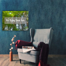 Pas de vol de la sagesse du destin Affiche inspira