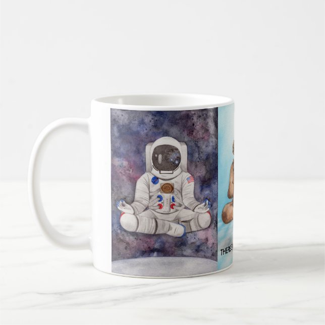 Pas d'endroit comme Om - Coffee Mug Tea Cup (Gauche)