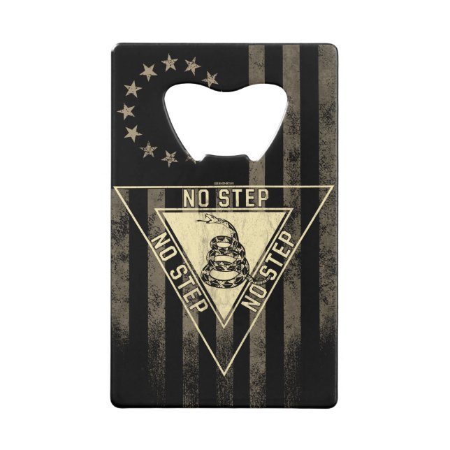 PAS D'ÉTAPE GADSDEN SNAKE AÉRONEF AMERICAN FLAG (Devant)