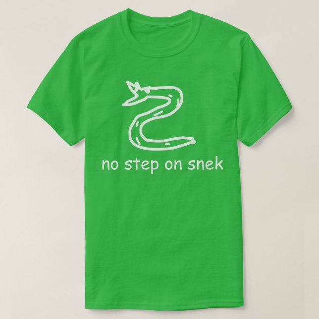 Pas d'étape sur Snek TShirt Classic TShirt  (Design devant)