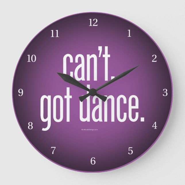 Pas possible. J'Ai La Danse. Grande horloge (Recto)