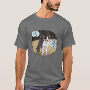 Pas question ! D'accord ? - T-shirt bleu (foncé)