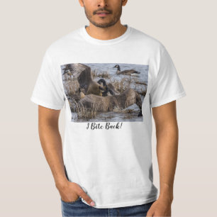 Pas Recherché ici Je mord le dos T-shirt