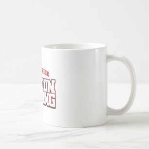 Pas simplement fort. Boston fort. Tasse