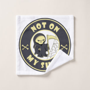 Pas sur mon poste Grim Reaper Citation d'Halloween