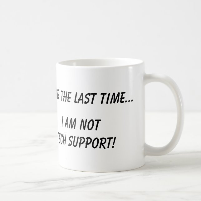 Pas tasse de support technique (Droite)