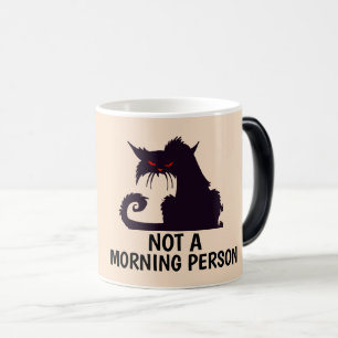 PAS UN MATIN PERSONNE CAT CAFÉ MUGS