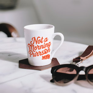 Pas un matin Purson drôle de chatte Mug