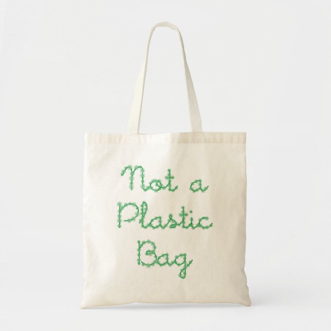 Pas un sac en plastique Fourre-tout (Devant)