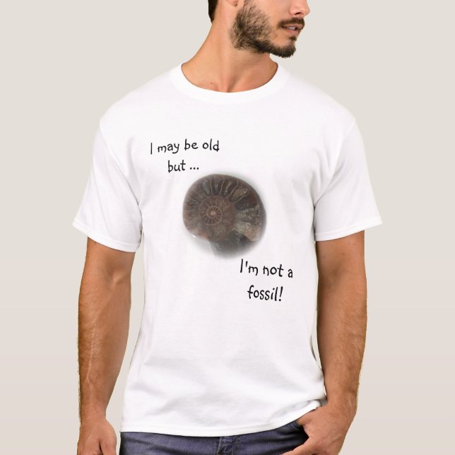 Pas un T-shirt blanc fossile (Devant)