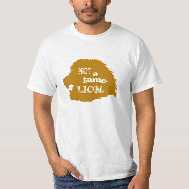 Pas un T-shirt docile de lion (Devant)