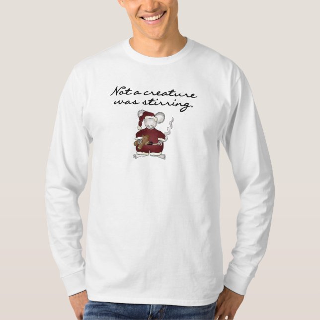 Pas une créature Était Stirring Tshirts et cadeaux (Devant)