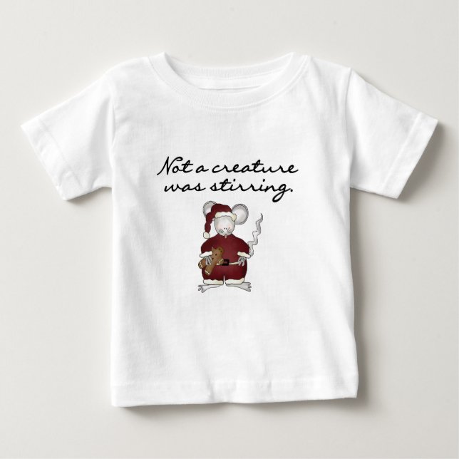 Pas une créature Était Stirring Tshirts et cadeaux (Devant)