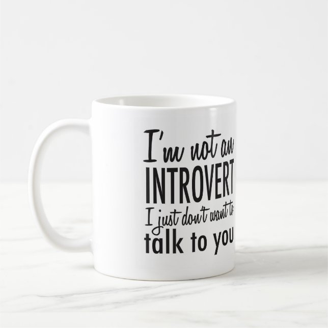 Pas une tasse introvertie (Gauche)