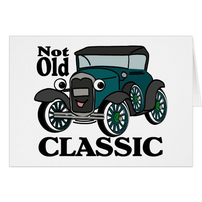 Pas Vieille Voiture Classique / Antique (Devant horizontal)