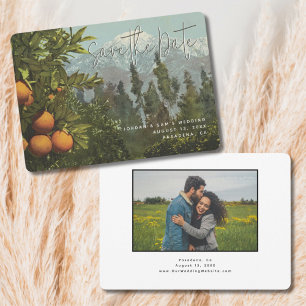 Pasadena Carte Postale Vintage Enregistrer la date