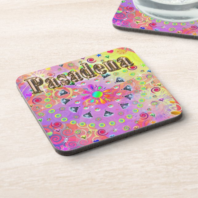 Pasadena Lucky Dessous de verre d'or (Côté gauche)