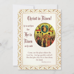 Pascha Pâques Orthodoxe chrétien Ascension Icon