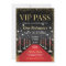 Pass VIP pour invitation avec tapis rouge