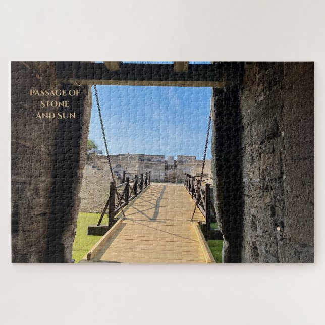 Passage de pierre et de soleil - Puzzles en Embre  (Horizontal)