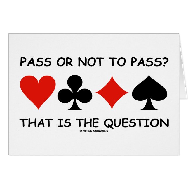 Passage ou pas au passage qui est la question (le (Devant horizontal)