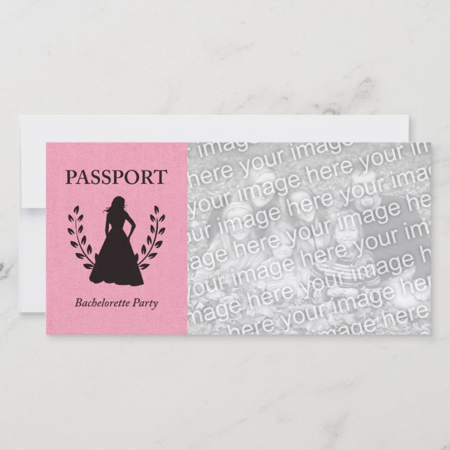 passeport de la partie bachelorette (Devant)