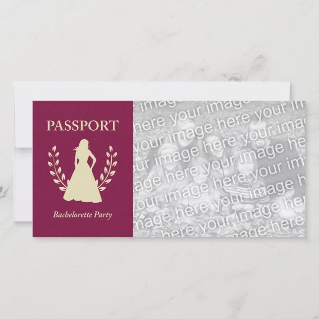 passeport de la partie bachelorette (Devant)