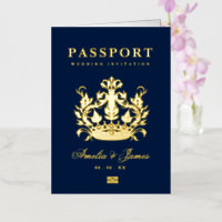 Passeport Destination Mariage vraie invitation Foi