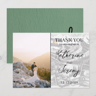 Passeport du Colorado Vert Carte de remerciements