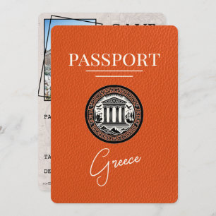 Passeport Orange Grèce Enregistrer la carte Date