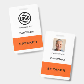 Passeport photo d'identification de badge pour con