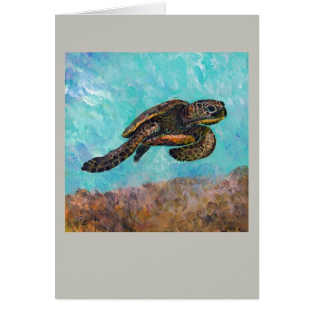 Passer la carte de tortue de mer (Devant)