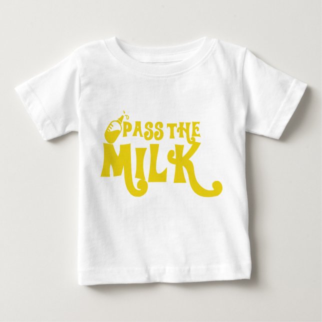 Passer le Milk Fun Baby Apparel T-Shirt (Devant)