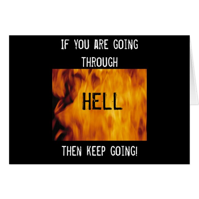 Passer par l'enfer (Devant horizontal)