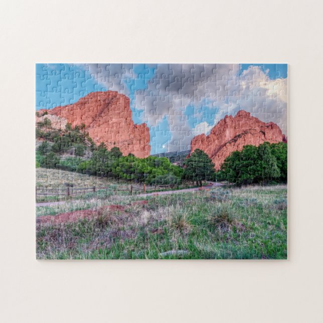 Passerelle Nord Et Sud Rocks Jardin De Dieu Puzzle (Horizontal)