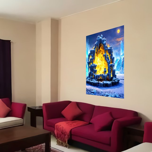 Passerelle vers l'enfer | AI Art Poster (Créateur téléchargé)