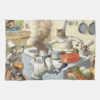 PASSERELLES : Catastrophe de cuisine - serviette