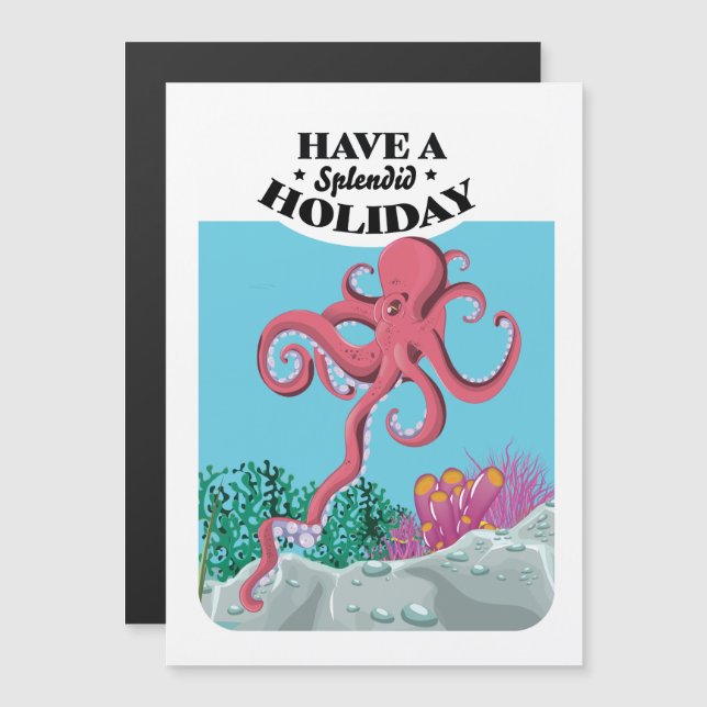 Passez des vacances formidables Calamar (Devant / Derrière)