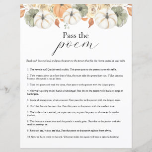 Passez le jeu de Fête des mariées Poem